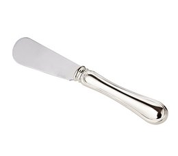 EDZARD botermes draad, klassiek design, nobel verzilverd, lengte 15 cm