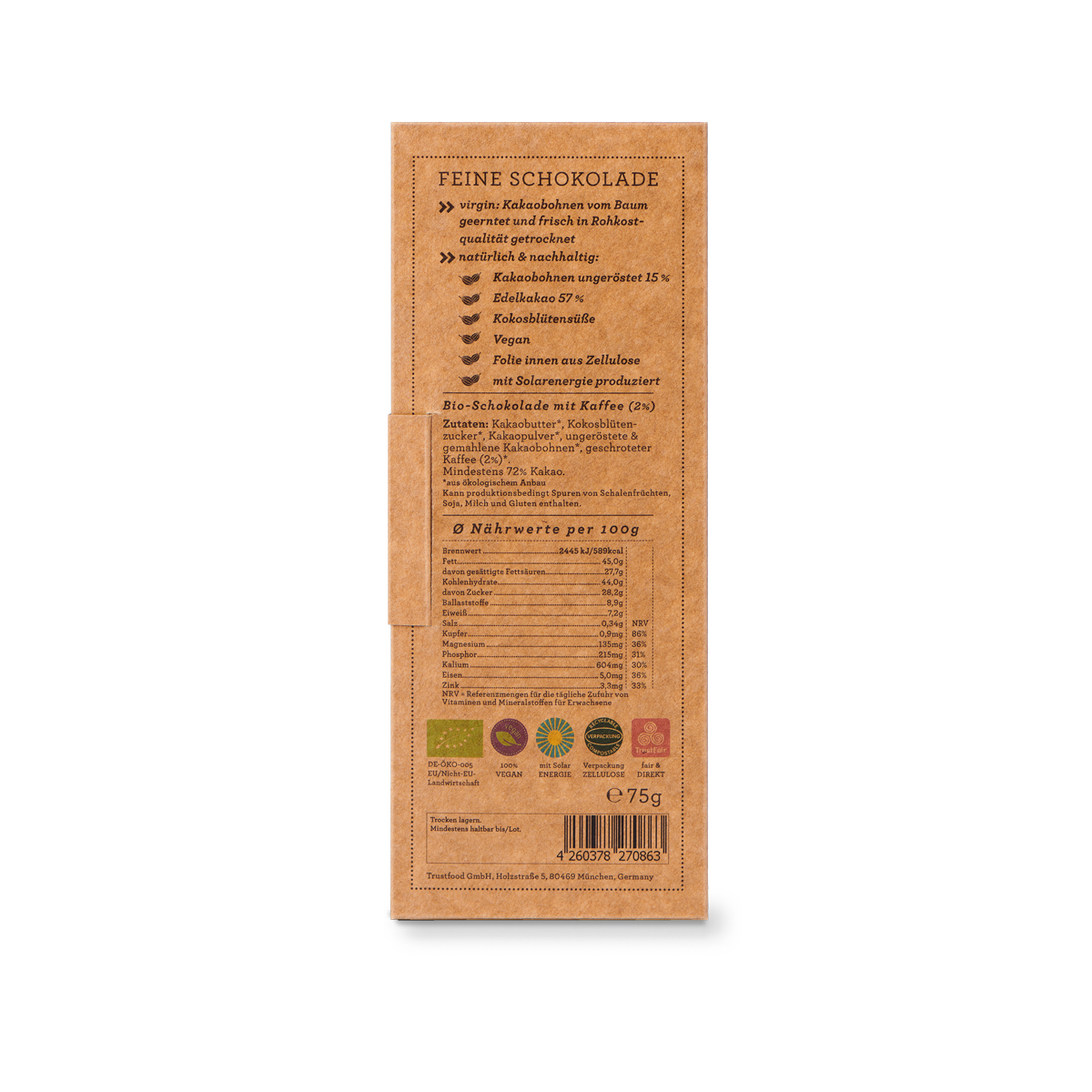 CHOCQLATE organic chocolate COFFEE