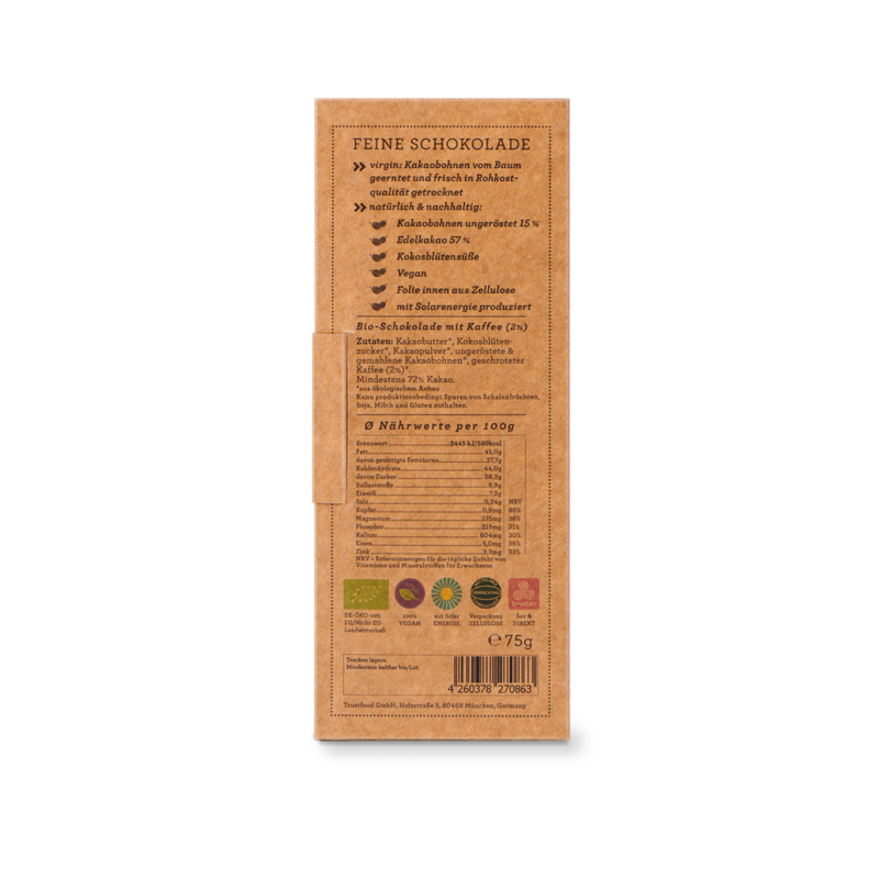 CHOCQLATE økologisk chokolade KAFFE