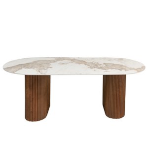 Urban Chique Dining Table Ceramic Marble