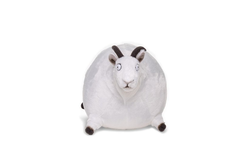ROLLIN 'WILD - mountain goat - 22 cm (length) - plush toy by Uni-Toys