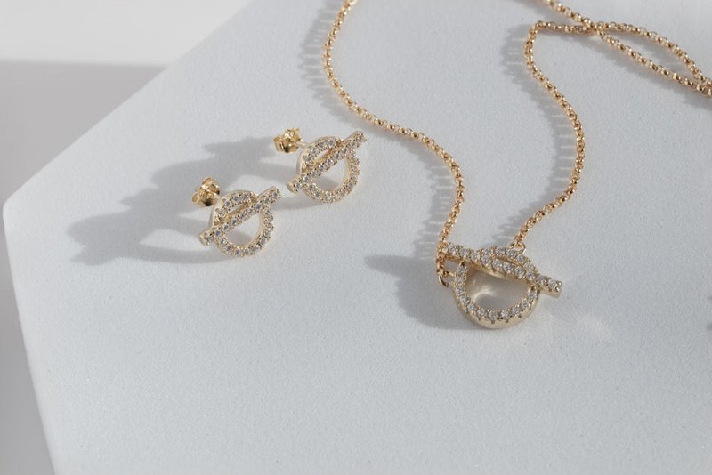 ERMÈ Choker / Halskæde - Guld