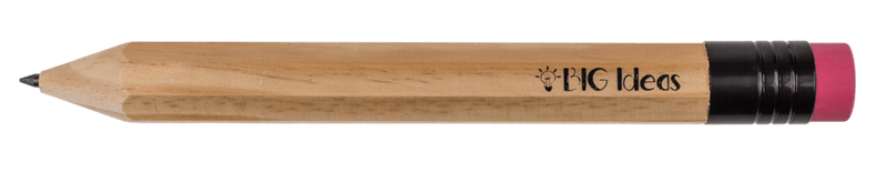 Giant pencil with eraser, Big Ideas,