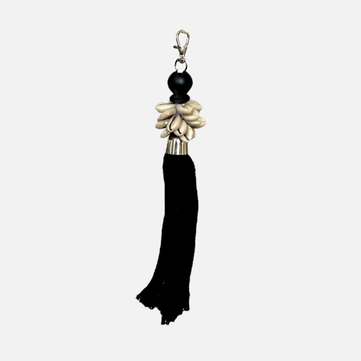 Alor Key Chain - Cowrie Black