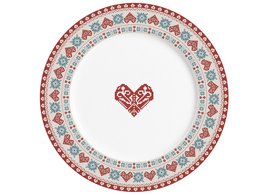 Plato grande de porcelana Hygge Holidays 23 cm Isabelle Rose