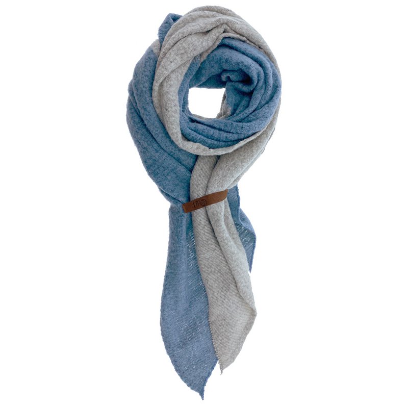 Schal Fem Twin - Blaugrau