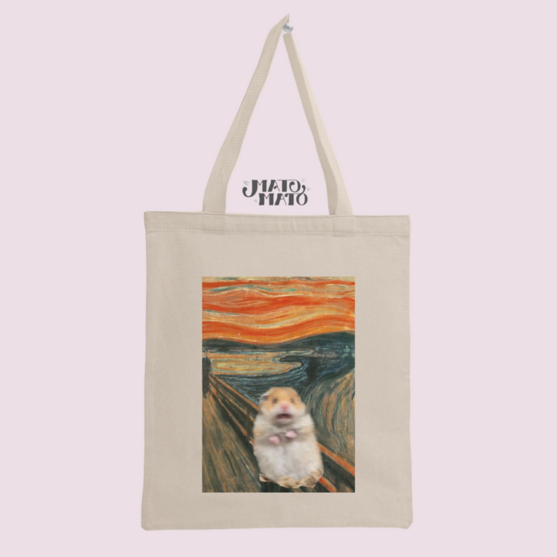Die Schrei-Hamster-Meme-Einkaufstasche
