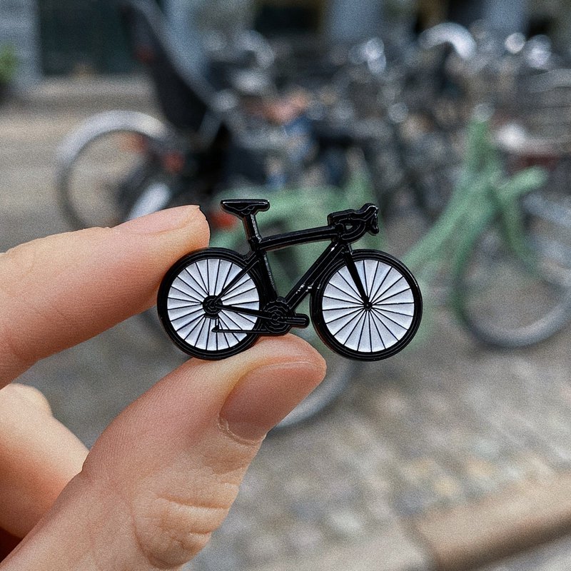Pin di smalto "bicicletta"
