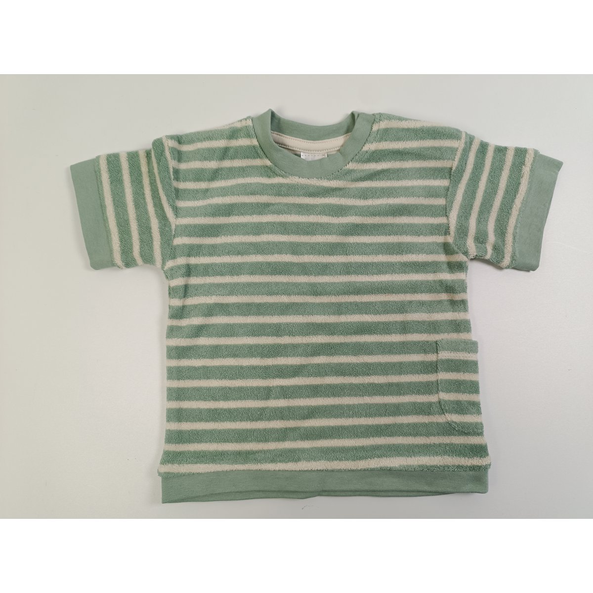 T-shirt short sleeve - knitted terry