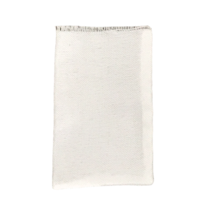 Linen straight bag 13x8cm natural taupe