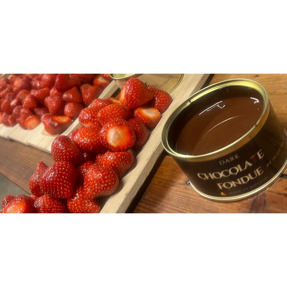 Fondue de chocolate oscuro