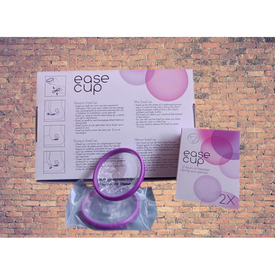 EaseCup - Menstrual disc - flat menstrual cup