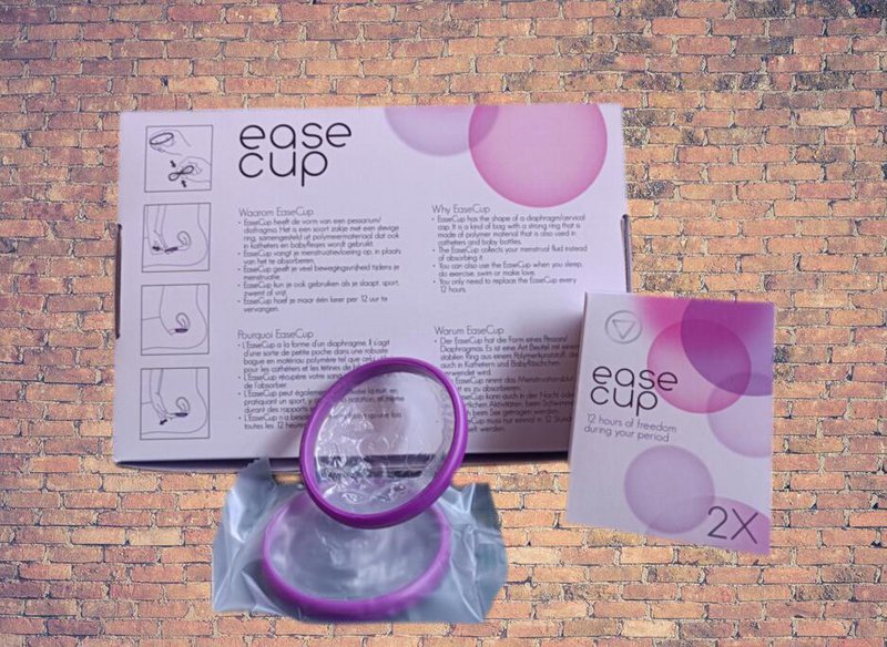 EaseCup - Menstruationsskive - flad menstruationskop