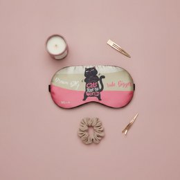 Cat Cooling Eye Mask - Refrigerant Sleep Travel