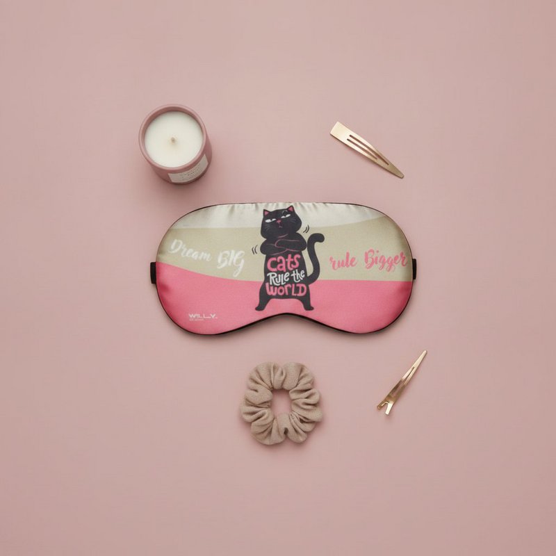 Cat Cooling Eye Mask - Refrigerant Sleep Travel