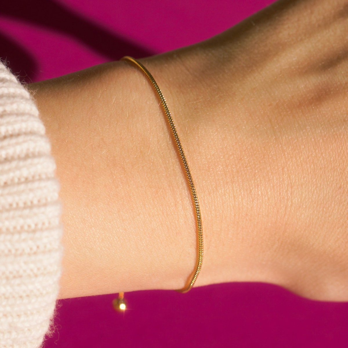Orpheus - Dunne gouden armband