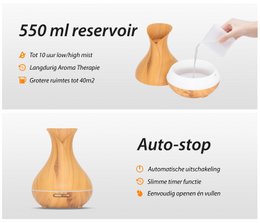 Vitality Pro - Bois clair - Diffuseur d'arômes