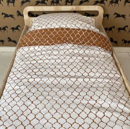 Copripiumino Tuck-Inn® 120x150 (junior) Once upon a dream Marrone nocciola