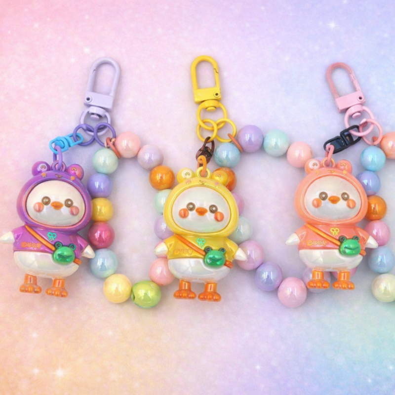 Kawaii Duck Keyring/Phone Charms