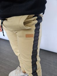 Funkle Boys Jogger Sand – Sportieve Bies & Premium Comfort – Luxe Jongenskleding