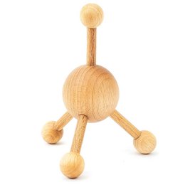 Wooden Trigger Point Massager Massage Knot Back Neck Shoulder Chest