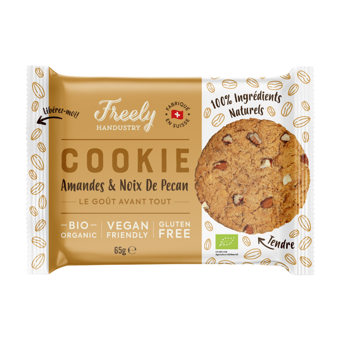 Almond and Pecan Cookie