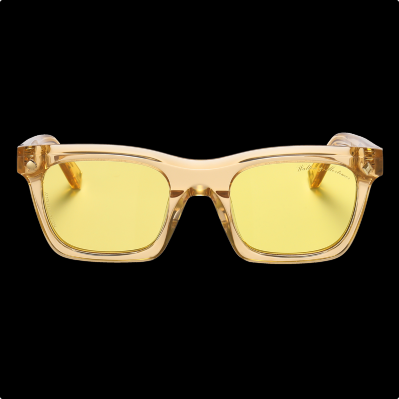 Walton & Mortimer n. 54: occhiali da sole "Inferno" Shimmer Champagne