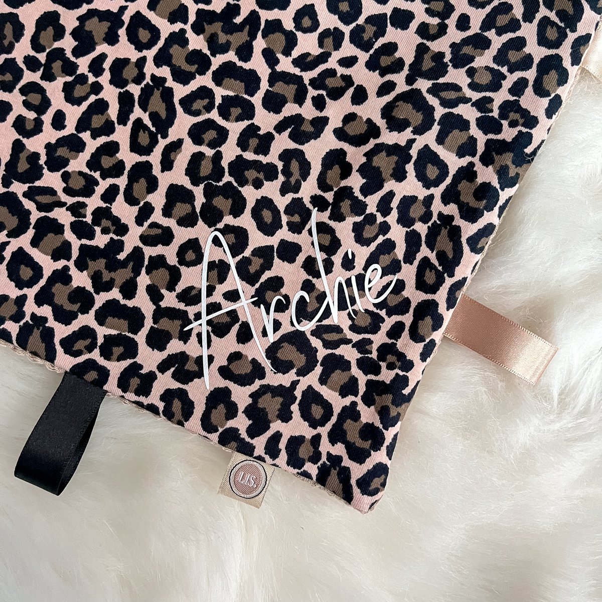 Etiket klud Leopard