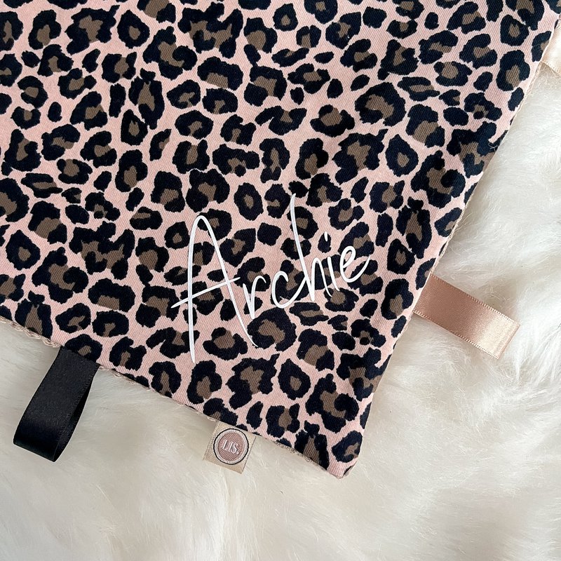 Labeldoekje Leopard