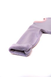 Long Sleeve Sweater Dress Purple Pink