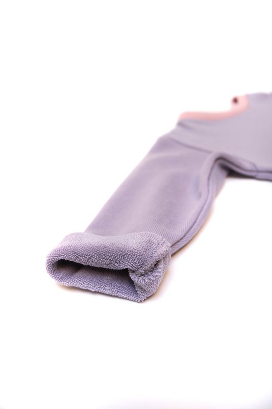 Long Sleeve Sweater Dress Purple Pink