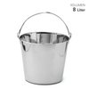 Stainless steel bucket 5 L
