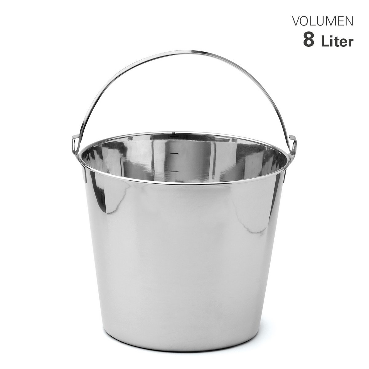Stainless steel bucket 5 L
