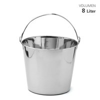 Roestvrijstalen emmer 5 L