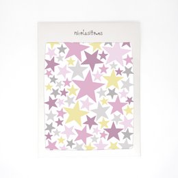 Vinilo Estrellas Pastel