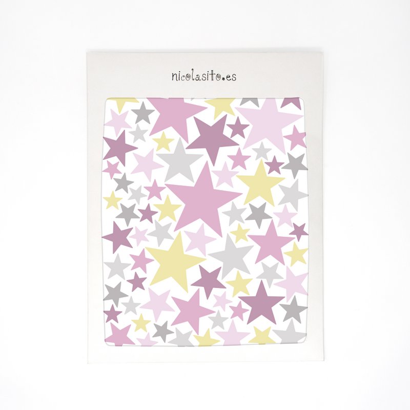 Vinilo Estrellas Pastel