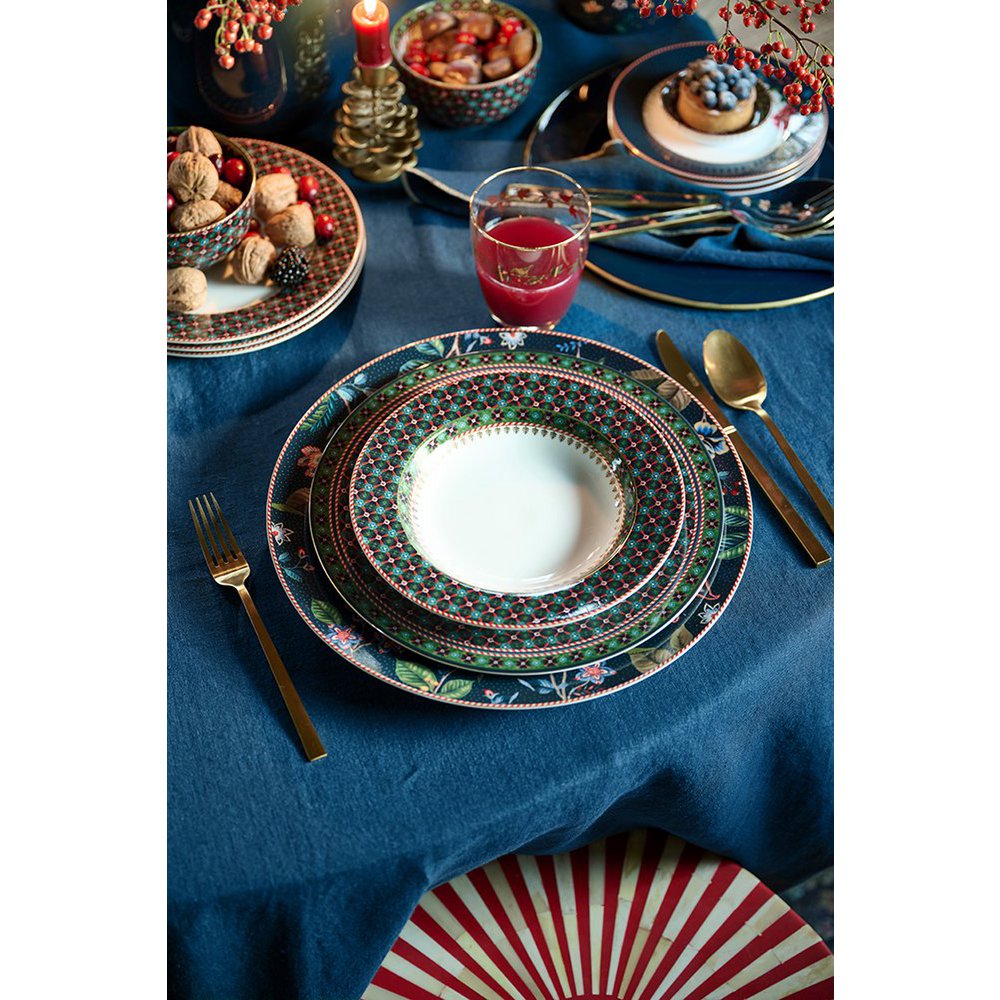 Deep Plate Clover Green 21.5cm