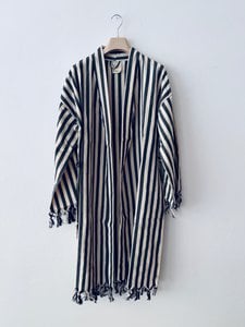 KIMONO - MIDDELLANDSE ZEE - ZWART - WIT EERLIJK