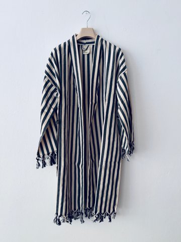 KIMONO - MEDITERRANEAN - BLACK - WHITE FAIR