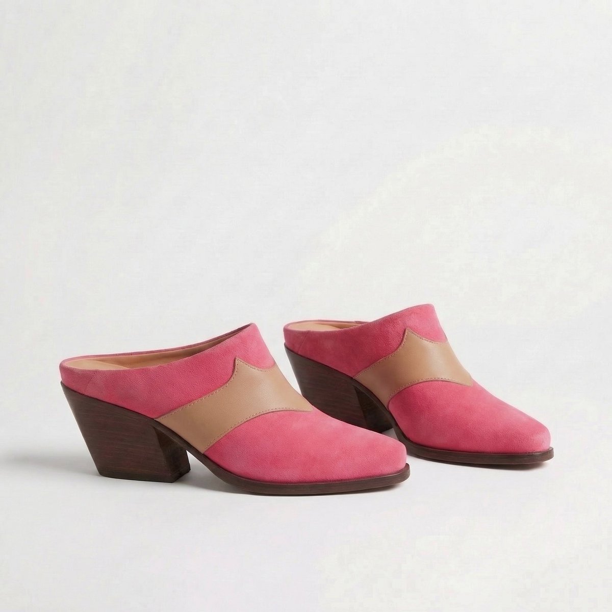 Mayomi Shell Pink Mules