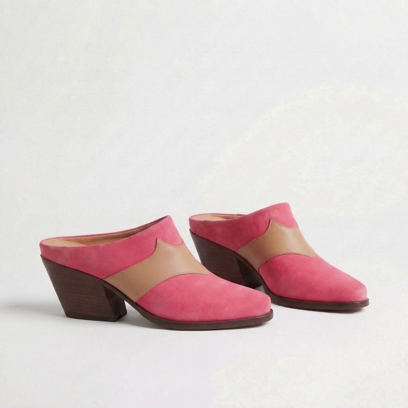 Mayomi Shell Pink Mules