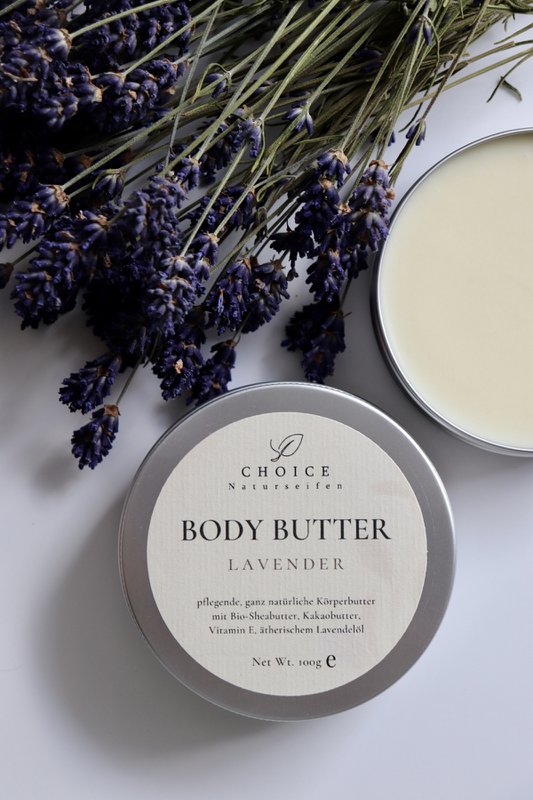 Körperbutter (100g) Body Butter NO WATER, vegan, palmölfrei
