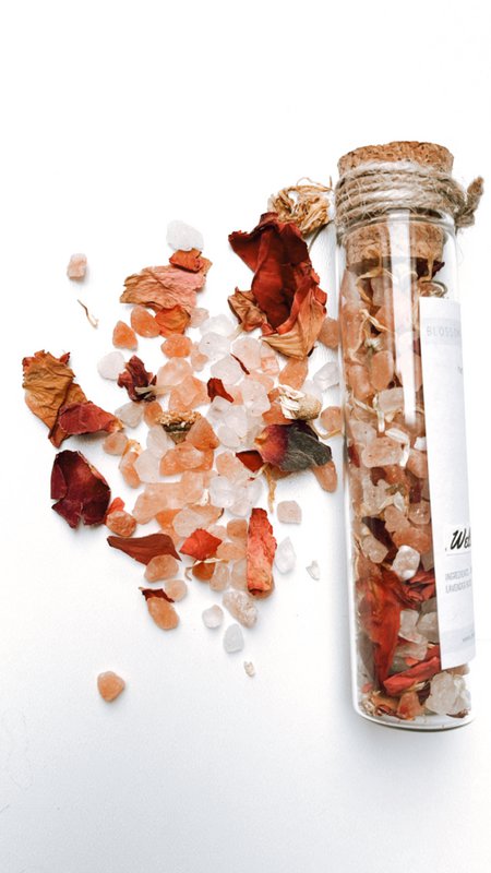 herbal bath soak wellness