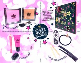 Shine Like Star Adventskalender für Make-up und Beauty-Accessoires
