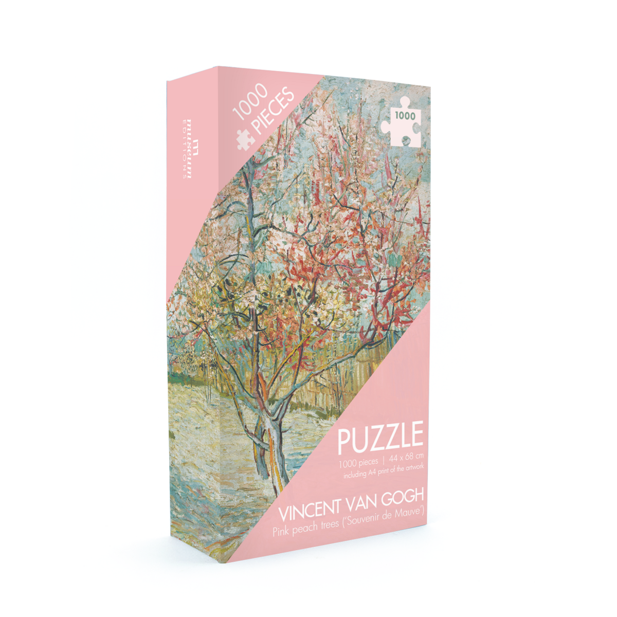 Jigsaw puzzle, 1000 pieces, Pink peach trees,  (Souvenir de Mauve), Van Gogh