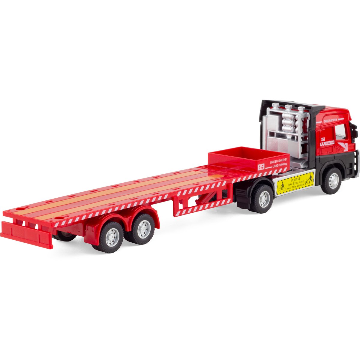 MINIATURE: PLATFORM TRUCK (set of 6)