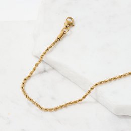 Herschell - 2 mm twist armbånd guld