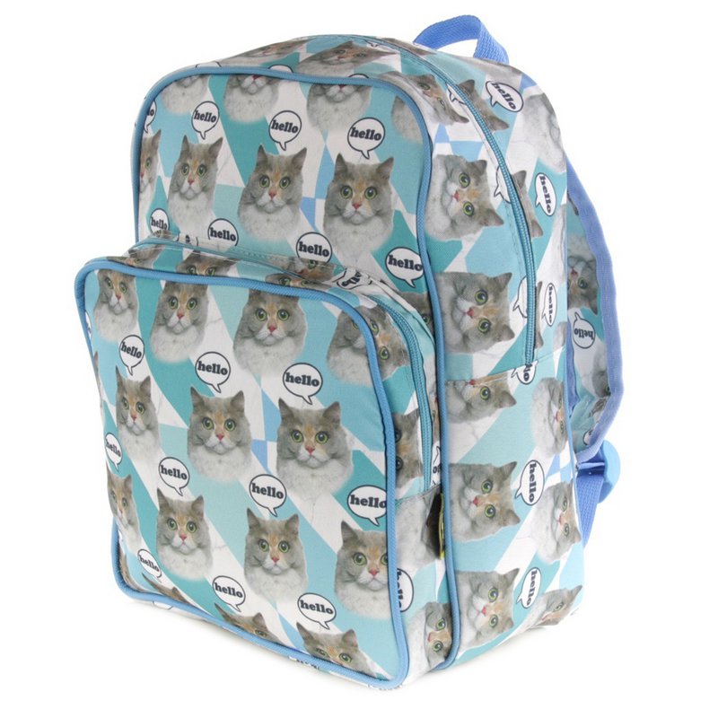 Mochila Hola gatos