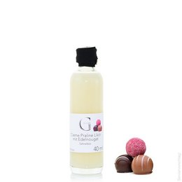 Cream praline liqueur with fine nougat – mini 40ml