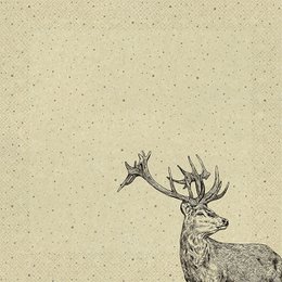 Proud Deer Recycled Tissue Lunch Napkins